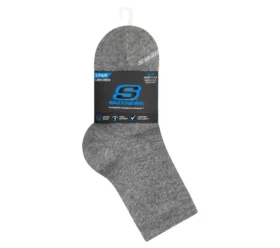 Lot de 3 paires de chaussettes mi-mollet en coton pour garçon