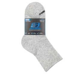 Lot de 3 paires de chaussettes mi-mollet en coton pour garçon