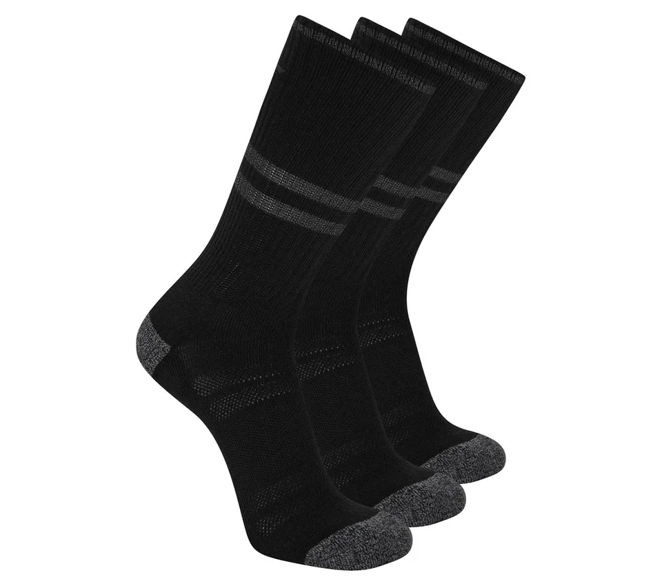 Lot de 3 paires de chaussettes mi-mollet réfléchissantes pour homme Lot de 3 paires de chaussettes mi-mollet réfléchissantes pour homme