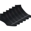 Lot de 6 paires de chaussettes basses à rayures sportives pour femmes Lot de 6 paires de chaussettes basses à rayures sportives pour femmes