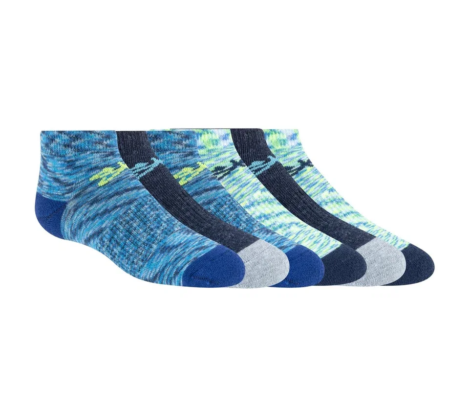 Lot de 6 paires de chaussettes basses Space Dye Lot de 6 paires de chaussettes basses Space Dye