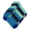 Lot de 6 paires de chaussettes basses Space Dye Lot de 6 paires de chaussettes basses Space Dye
