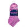 Lot de 6 paires de chaussettes courtes à rayures colorées pour filles Lot de 6 paires de chaussettes courtes à rayures colorées pour filles