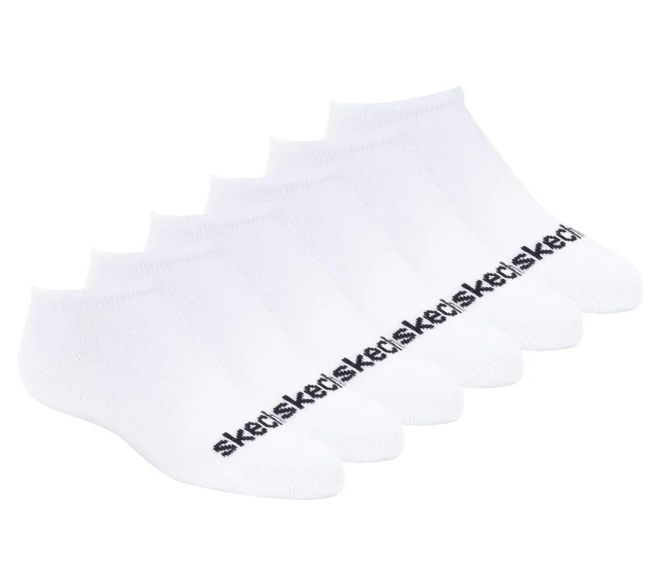 Lot de 6 paires de chaussettes invisibles en coton Lot de 6 paires de chaussettes invisibles en coton