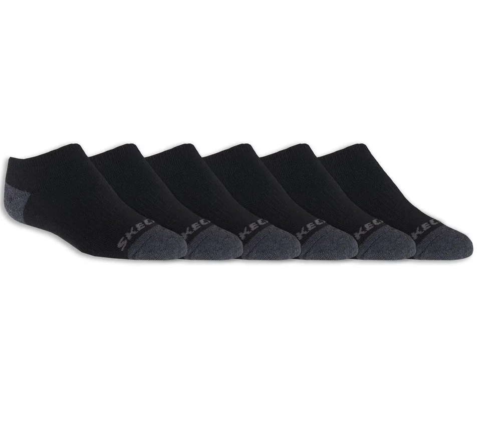 Lot de 6 paires de chaussettes invisibles pour garçon Lot de 6 paires de chaussettes invisibles pour garçon