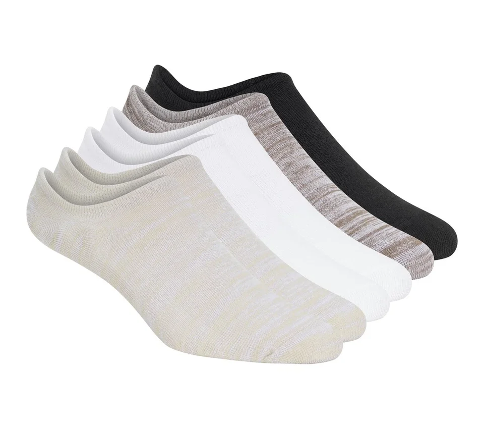 Lot de 6 paires de chaussettes pour baskets pour homme Lot de 6 paires de chaussettes pour baskets pour homme