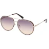 Lunettes de soleil aviateur rondes en métal Lunettes de soleil aviateur rondes en métal