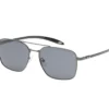 Lunettes de soleil carrées surélevées en satin Lunettes de soleil carrées surélevées en satin