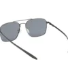 Lunettes de soleil carrées surélevées en satin Lunettes de soleil carrées surélevées en satin