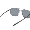 Lunettes de soleil carrées surélevées en satin Lunettes de soleil carrées surélevées en satin