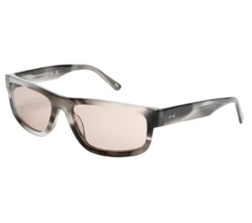 Lunettes de soleil rectangulaires Elevated en corne brillante