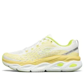 Max Cushioning Ultimate Low-Top Blanc/Jaune