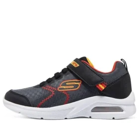 Microspec – Baskets de sport Zovox « Noir Gris Rouge »