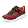 Microspec – Chaussures Zorva « Rouge Noir »