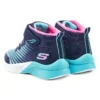 Microspec Rejoice Racer pour filles « Bleu marine, bleu clair, rose »