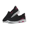 Mocassins Go Walk 5 « Noir, rose, rouge »