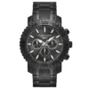 Montre chronographe en acier inoxydable