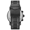 Montre chronographe en acier inoxydable