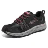 Outdoor Trekking Low Cut « Noir Rouge Gris »