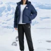 Pantalon casual ajusté doublé polaire « Noir Blanc Bleu marine »