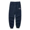 Pantalon décontracté coloré à taille élastiquée et doublure en polaire « Navy »