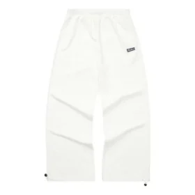 Pantalon décontracté droit avec logo « Blanc » Pantalon décontracté droit avec logo « Blanc »