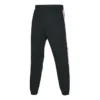 Pantalon décontracté fuselé à taille élastique et bandes latérales « Noir »