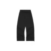 Pantalon décontracté taille haute avec logo « Noir »