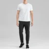 Pantalon décontracté tissé « Noir »