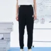 Pantalon de sport ajusté en tricot avec logo imprimé « Noir, bleu marine, gris »