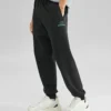 Pantalon de sport ample en tricot « Noir »