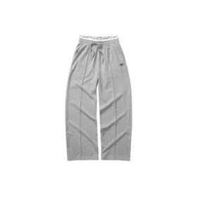 Pantalon de sport ample unie « Noir Gris »
