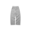 Pantalon de sport ample unie « Noir Gris »