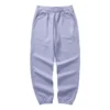 Pantalon de sport en tricot avec logo imprimé à la taille « Violet »