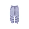Pantalon de sport en tricot avec logo imprimé à la taille « Violet »