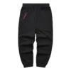 Pantalon de sport en tricot imprimé de lettres de la série CNY « Noir »