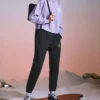 Pantalon de survêtement en tricot « Noir »