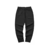 Pantalon droit décontracté tissé de la série Diamond « Noir »