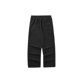 Pantalon droit de la série Casual Colorful « Noir »