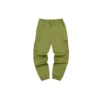 Pantalon droit de travail avec logo imprimé « Gris Noir Vert »