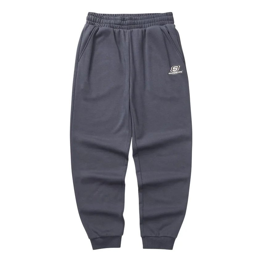 Pantalon en tricot à cordon de serrage de la série Casual Colorée « Gris »