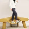 Pantalon en tricot à cordon de serrage de la série Casual Colorée « Gris »