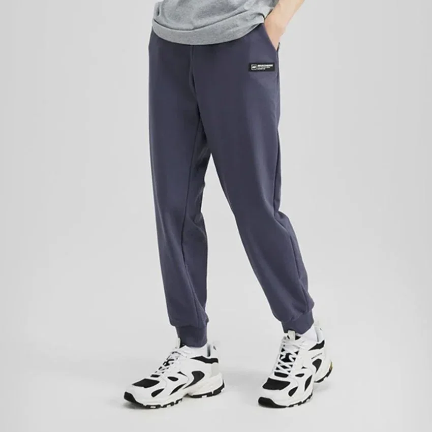 Pantalon en tricot à cordon de serrage de la série Casual Colorée « Noir »