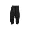 Pantalon tissé avec logo imprimé « Noir »