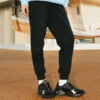 Pantalon tissé tendance « Noir »