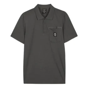 Polo graphique « Gris Blanc »