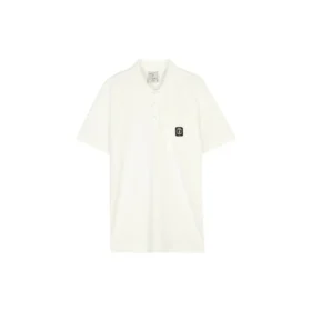 Polo graphique « Gris Blanc »