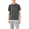 Polo graphique « Gris Blanc »