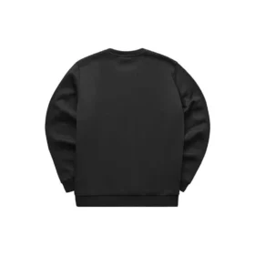 Pull à col rond avec logo imprimé « Noir Rouge »