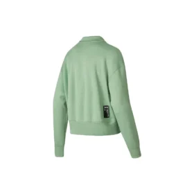 Pull à col rond avec logo imprimé « Vert »